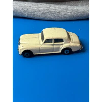 Matchbox Superfast Cream White Rolls Royce Silver Cloud Vintage 1985 Macau Loose - Image 1 of 4