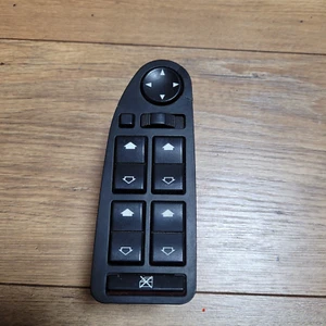 BMW E39 E38 DRIVER MASTER WINDOW CONTROL SWITCH WITH FOLDING MIRRORS LHD 6904339 - Picture 1 of 7