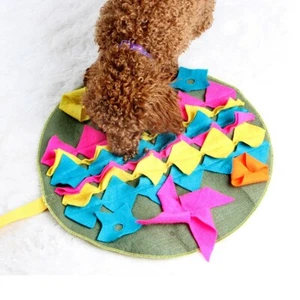Hunde Schnüffelteppich Schadstofffreies Hundespielzeug Futtermatte Aufhängbar - Bild 1 von 3