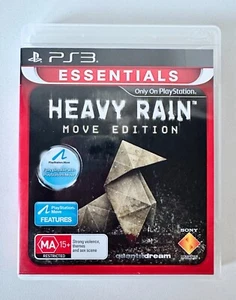 Heavy Rain Move Edition Inc Artwork + Manual PS3 Playstation 3 Mint Disc VGC AU - Picture 1 of 3