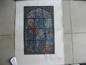 Belle lithographe EA Emile Tramoni signée et dédicacé par l'artiste en 1981 - Picture 1 of 12