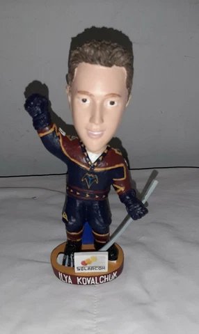 ILya Kovalchuk 2002 ATLANTA THRASHERS Bobblehead Bobble Dreams NHL Giveaway SGA Cover