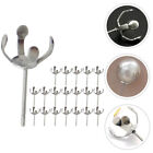 20pcs Stainless Steel Earring Studs Blanks Set for Jewelry Crafting
