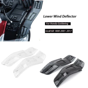 Lower Wind Deflector Side Air Deflectors For Honda Goldwing GL/F6B1800 2001-2017 - Picture 1 of 7
