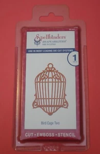 Spellbinders Shapeabilities Die D-Lites Bird Cage Two S3-203 Ornate Birdcage - Picture 1 of 2