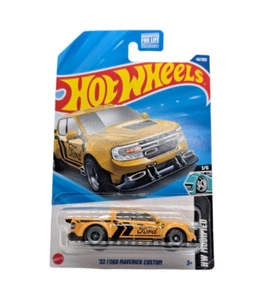 2025 Hot Wheels '22 Ford Maverick Custom #49 Yellow - Picture 1 of 2