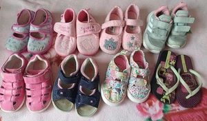 Schuh Paket 8 Paar Mädchen Sommer Schuhe Größe 23 Elefanten H&M Walkx Ipanema - Bild 1 von 19