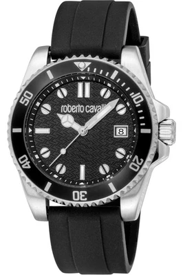 Roberto Cavalli Watch - RC5G129P0025 for Male Black in Stainless Steel - Image 1 of 3