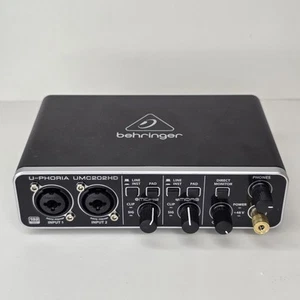 UMC202HD 2x2 24-Bit/192KHz USB Audio Interface External Sound Card for Behringer - Picture 1 of 5
