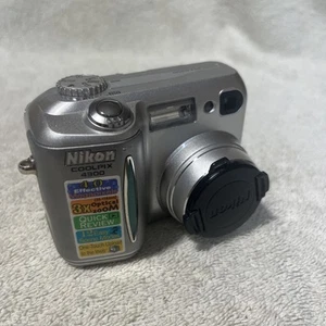 Nikon Digital Camera Coolpix 4300 4.0MP Silver Untested - Picture 1 of 11