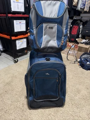 High Sierra 3-in-1 Wheeled  Luggage-Backpack-Removable Day Pack VERY NICE  27” - Image 1 of 4