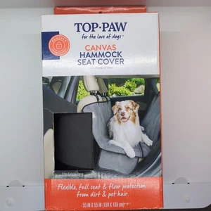 Top Paw Canvas Hängematte Rückbank Sitzbezug für Hunde 55" x 55" wasserdicht - Bild 1 von 7