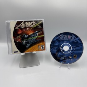 Armada (Sega Dreamcast, 1999) Tested Disc & Manual Only