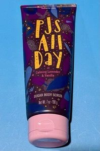 NEW! Perfectly Posh *PJs ALL DAY* Calming Lavender & Vanilla Sugar Body Scrub - Picture 1 of 6
