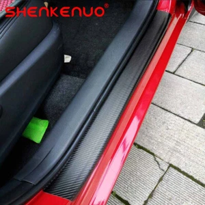 Protector antiarañazos de placa de escalón de carbono para Ford Fusion - Imagen 1 de 12