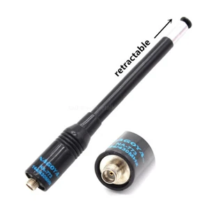 Nagoya NA-773 SMA-Gniazdo Teleskopowa dwupasmowa antena BaoFeng UV-5R UV-82 Radio - Zdjęcie 1 z 7