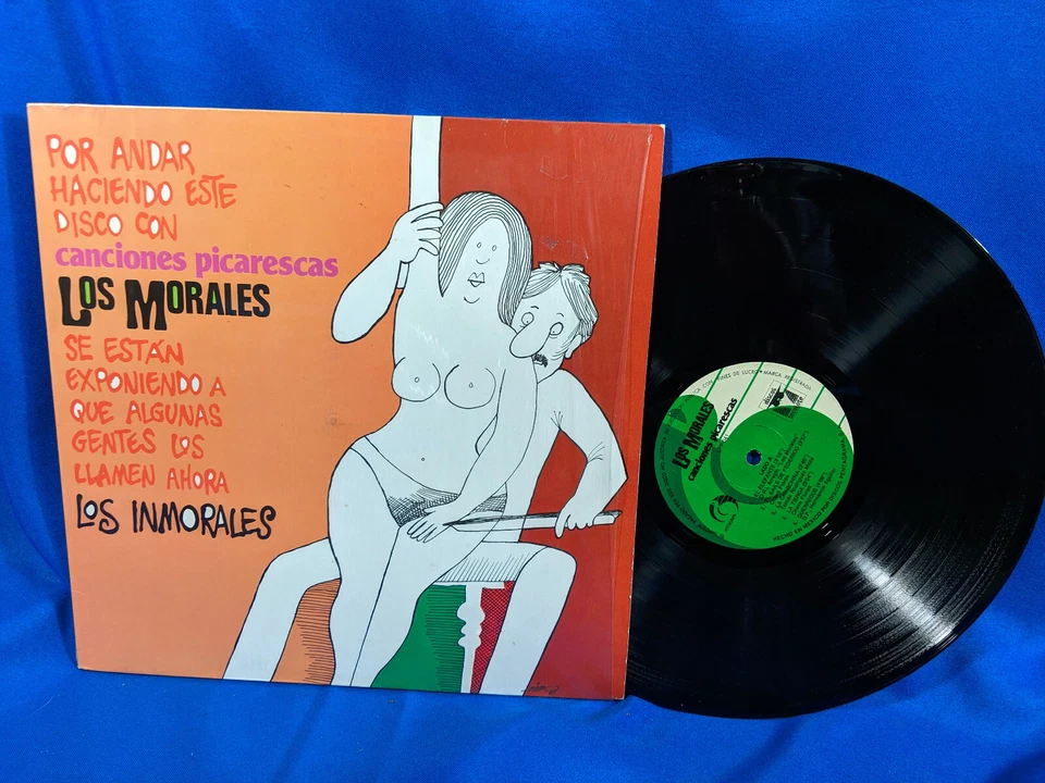 Los Morales LP Canciones Picarescas Tecolote LPP 041 Nude Cover Rare Latin NM- - Image 1 of 2