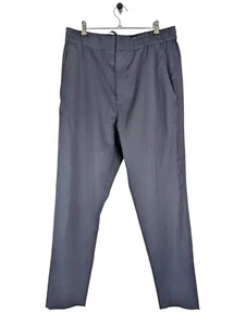 COS Tapered Smart Casual Trousers, Navy, Adjustable Waist, Size EUR 48 - Picture 1 of 8