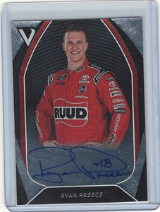 2018 VICTORY LANE RYAN PREECE RUUD SILVER AUTO ROOKIE CARD#S-RP /150