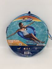 NEW SwimWays Spring Float Papasan Pool Lounge Chair With Hyper-Flate Valve