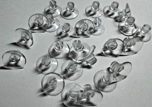 96 Saughaken Lichterketten Saugnapf 20mm Saugnapfhaken Saugnäpfe Lichterkette - Bild 1 von 3