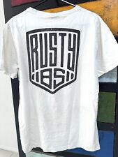 Rusty Boys White tshirt Size 12