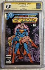 Crisis on Infinite Earths #7 CGC SS 9.8 Signed Marv Wolfman 1985 Perez Classic