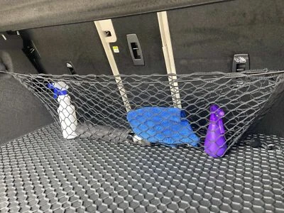 Red de carga organizadora estilo sobre asientos traseros maletero para JAGUAR F-PACE 2017-2023 Foto 1 de 4