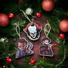 Horror Movie Icons 3 Piece Set #4 Wood Halloween Christmas Ornaments Chucky IT