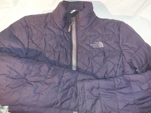 The North Face Giubbotto donna viola con zip e puffer taglia media confezionabile - Foto 1 di 8