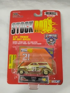 1998 NASCAR Stock Rods #128 Michael Waltrip #21 Citgo '37 Boxotica GOLD - Picture 1 of 3
