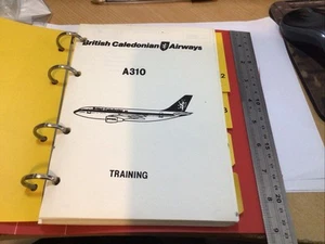 Gebrauchter britischer kaledonischer Airbus A310 Flugbesatzung Trainingshandbuch inkl. Simulator - Bild 1 von 23