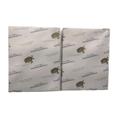 Hammermill 彩色纸,20 磅绿色打印机纸,8.5 x 11 - 1 Ream (500 张 — 第 1/4 张图片