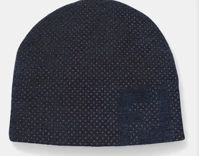 Gorro de invierno Footjoy tejido jacquard. Azul marino. Nuevo Foto 1 de 4