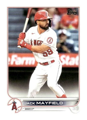 2022 Topps #614 Jack Mayfield - Image 1 of 2