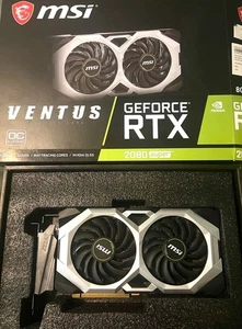 Tarjeta gráfica MSI NVIDIA GeForce RTX 2080 Super Ventus XS OC 8GB GDDR6... - Imagen 1 de 6