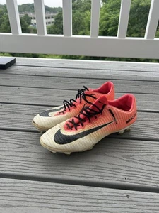 RARE Nike Nike Mercurial Vapor 11 Elite Size 9 US Men’s Pink/White - Picture 1 of 11