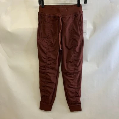 ATHLETA Attitude Mid Rise Jogger Women's Size 0/P Cherrywood - Image 1 of 4