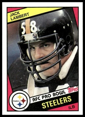 1984 Topps #167 Jack Lambert - Image 1 of 2