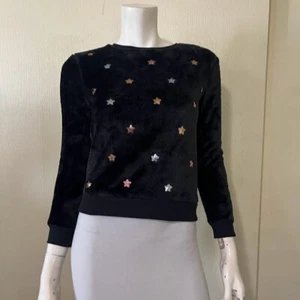 NUEVO Suéter Epic Threads Niñas Mediano Negro Lentellera Estrellas Nuevo con Etiquetas - Imagen 1 de 4