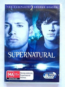 Supernatural Season 2 Region 4 DVD Free Postage - Picture 1 of 2