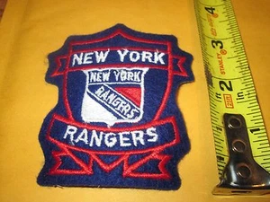 NEW YORK RANGERS 3.5 INCH  PATCH SWEET LOOKING  - Picture 1 of 1