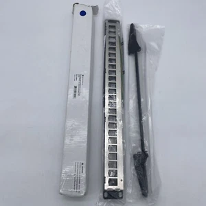 Monoprice 24-port Blank Keystone Shielded Patch Panel 1U, W/ Wire Support - Picture 1 of 8