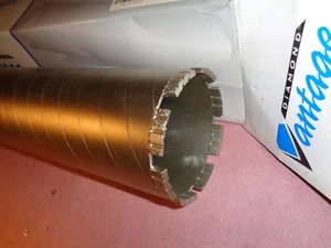 NEW DIAMOND VANTAGE 4" DIAMOND CORE CONCRETE DRILL BIT 4X.145X1-1/4-7 - Picture 1 of 4