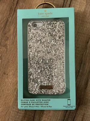 Funda rígida Kate Spade iPhone 6 Plus iPhone 6s Plus PLATA BRILLO Foto 1 de 4