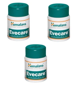3 packs X Himalaya EVECARE 30 Caps F/S - Picture 1 of 3