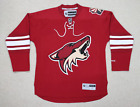 Maillot Arizona Coyotes adulte petit Reebok rouge AZ grand logo hockey LNH