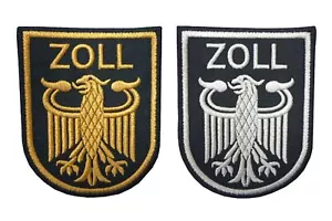 Abzeichen ZOLL gestickt - Bild 1 von 3