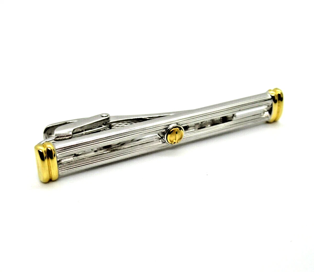 UBGICIG Krawattenklammer Set – 3 Stück Aus Edelstahl, Vergoldet/silber/schwarz, Personalisierbar, Elegant