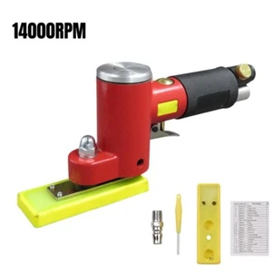 Straight Line Air Sander with 2 Sanding Pads Random Orbital Pneumatic N0Q9 New - Picture 1 of 16